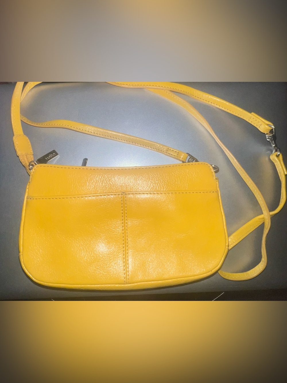 Hobo International Women's Yellow Leather Shoulder Bag